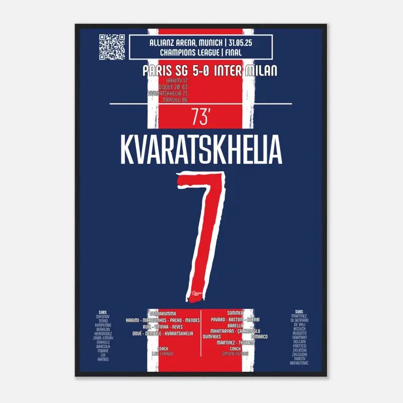 Khvicha Kvaratskhelia 2025 : La Frappe Implacable - Legendary Goals