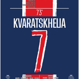 Khvicha Kvaratskhelia 2025 : La Frappe Implacable - Legendary Goals