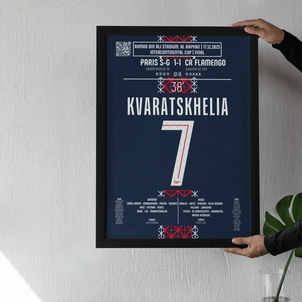 Khvicha Kvaratskhelia 2025 : Le But qui a mené le PSG au sommet du monde - Legendary Goals