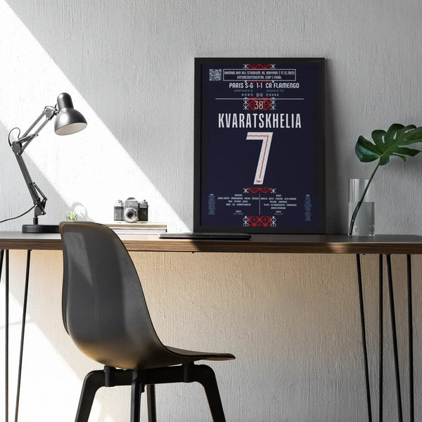 Khvicha Kvaratskhelia 2025 : Le But qui a mené le PSG au sommet du monde - Legendary Goals