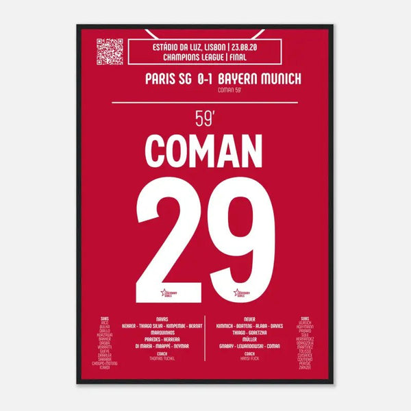 Kingsley Coman 2020 : But Iconique en Finale de Ligue des Champions - Legendary Goals