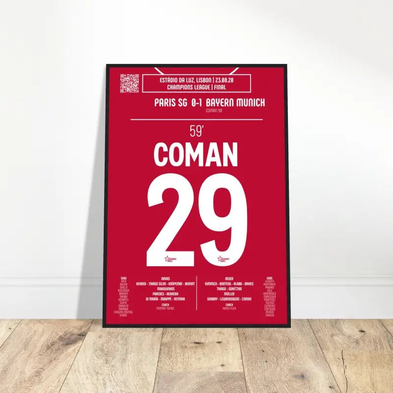 Kingsley Coman 2020 : But Iconique en Finale de Ligue des Champions - Legendary Goals