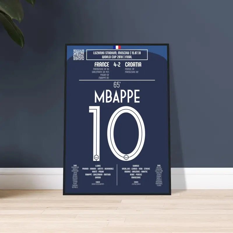 Kylian Mbappé 2018 : But emblématique de la finale de la Coupe du monde 2018 - Legendary Goals