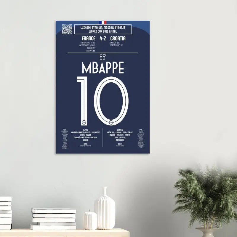 Kylian Mbappé 2018 : But emblématique de la finale de la Coupe du monde 2018 - Legendary Goals