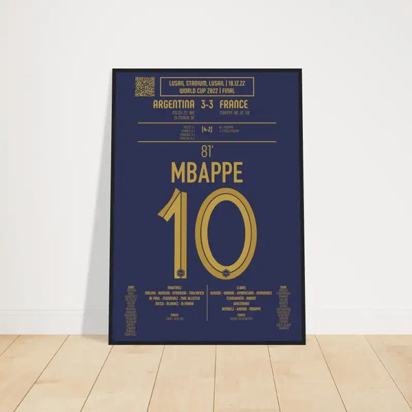 Kylian Mbappé 2022: But Égalisateur en Finale contre l'Argentine - Legendary Goals