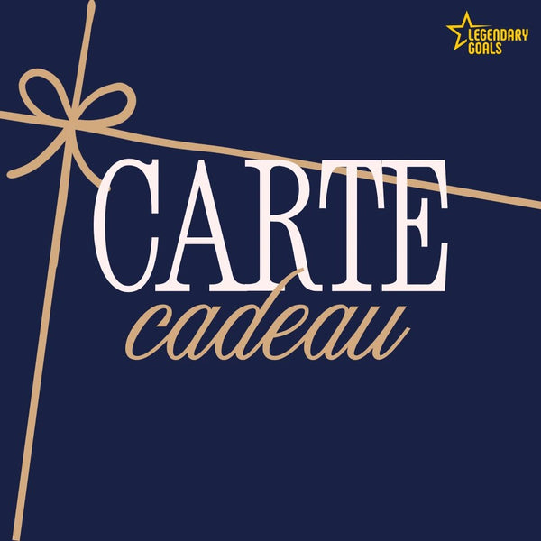 La Carte - Cadeau pour Passionné - Legendary Goals
