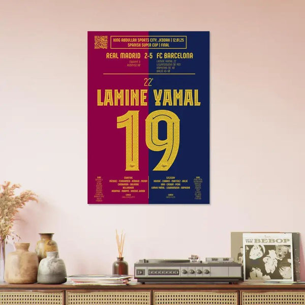 Lamine Yamal 2025 : But Iconique en Supercoupe d’Espagne - Legendary Goals