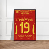 Lamine Yamal : But emblématique contre la France – Demi - finale de l'Euro 2024 - Espagne - Legendary Goals