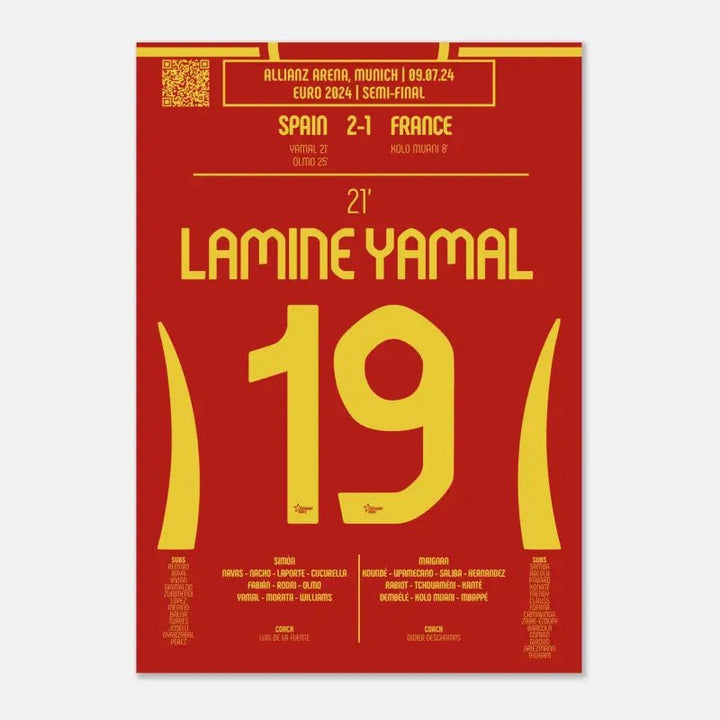 Lamine Yamal: Un gol emblemático contra Francia