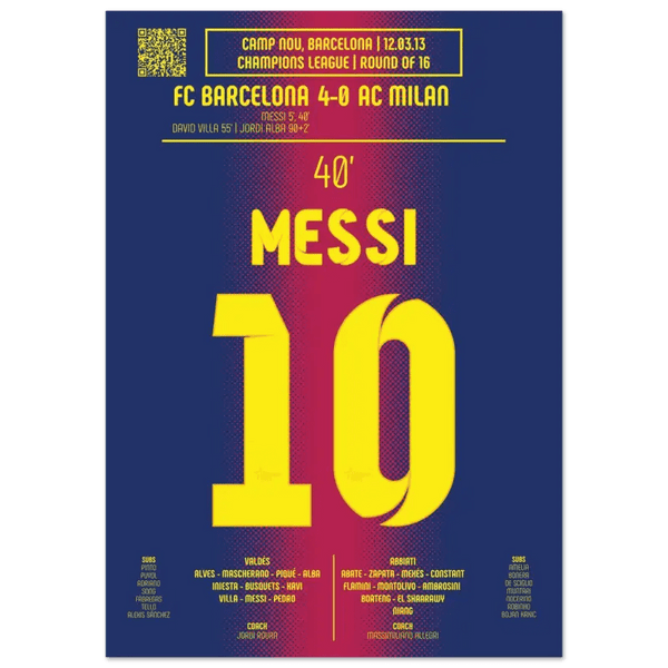 Lionel Messi 2013 : Le Doublé Libérateur - Legendary Goals