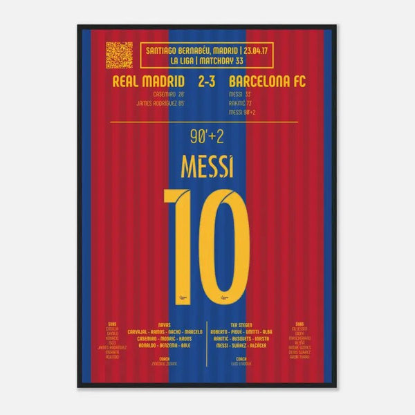 Lionel Messi 2017 : But décisif contre le Real Madrid - Legendary Goals