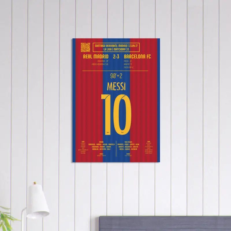 Lionel Messi 2017 : But décisif contre le Real Madrid - Legendary Goals