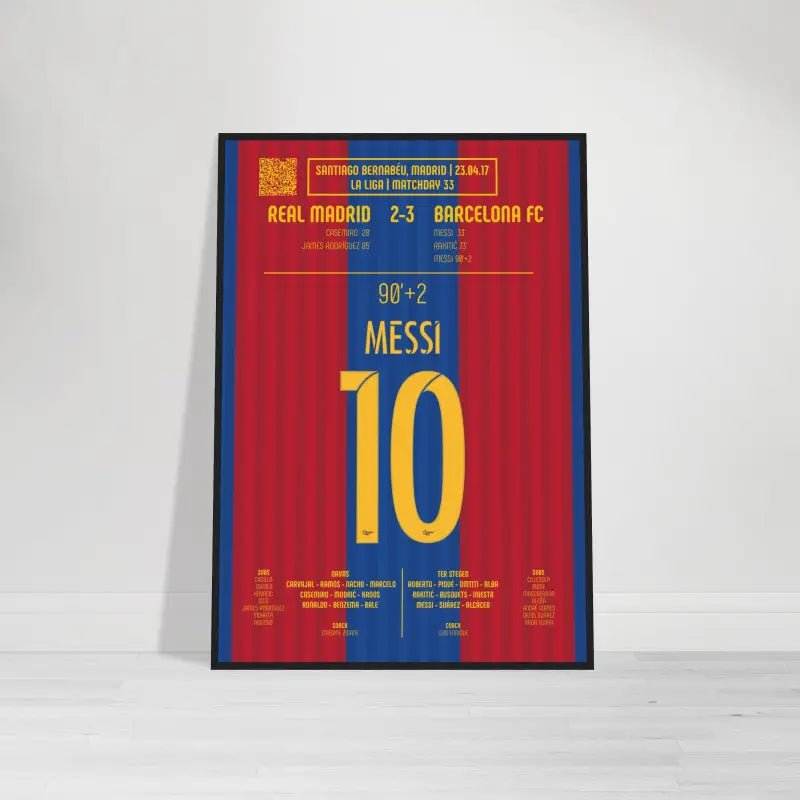 Lionel Messi 2017 : But décisif contre le Real Madrid - Legendary Goals