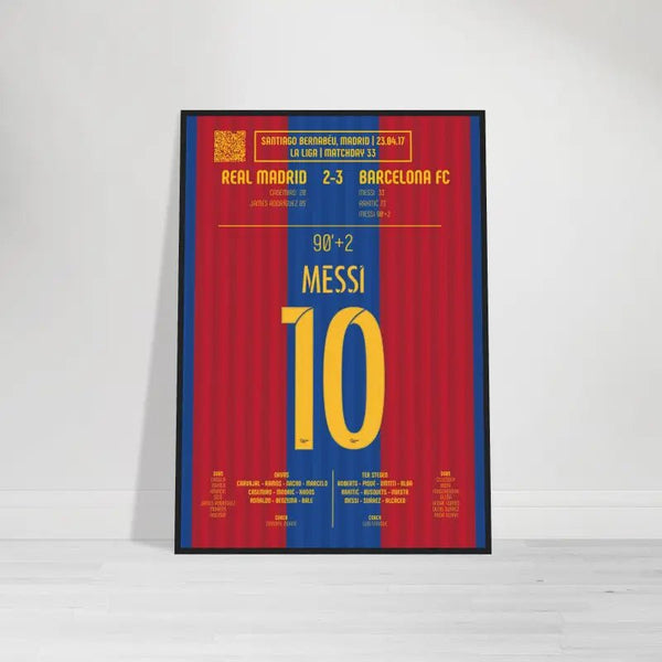 Lionel Messi 2017 : But décisif contre le Real Madrid - Legendary Goals