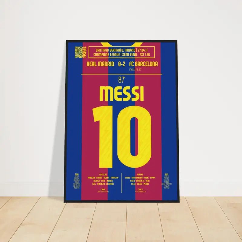 Lionel Messi : But emblématique contre le Real Madrid – Demi - finale de la Ligue des champions 2011 - Barcelone - Legendary Goals