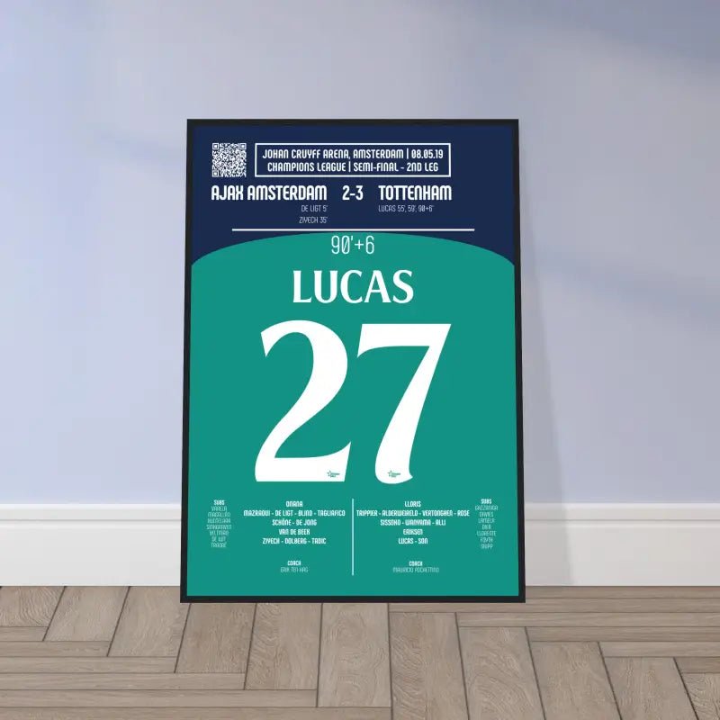 Lucas Moura : But emblématique contre l'Ajax – Tottenham 2019 - Legendary Goals