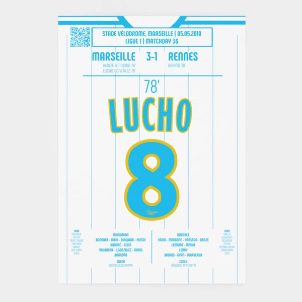 Lucho González 2010 : Le But du Sacre contre le Stade Rennais - Legendary Goals