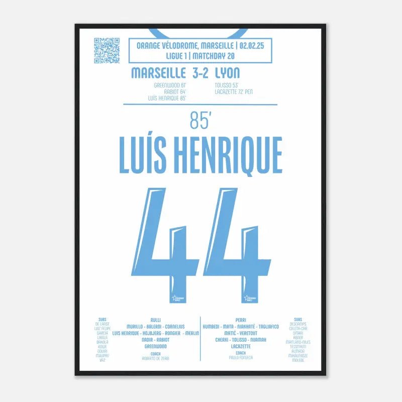 Luis Henrique 2025 : But Décisif contre Lyon - Legendary Goals