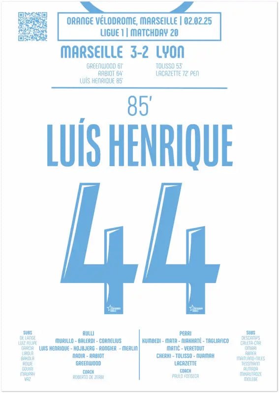 Luis Henrique 2025 : But Décisif contre Lyon - Legendary Goals