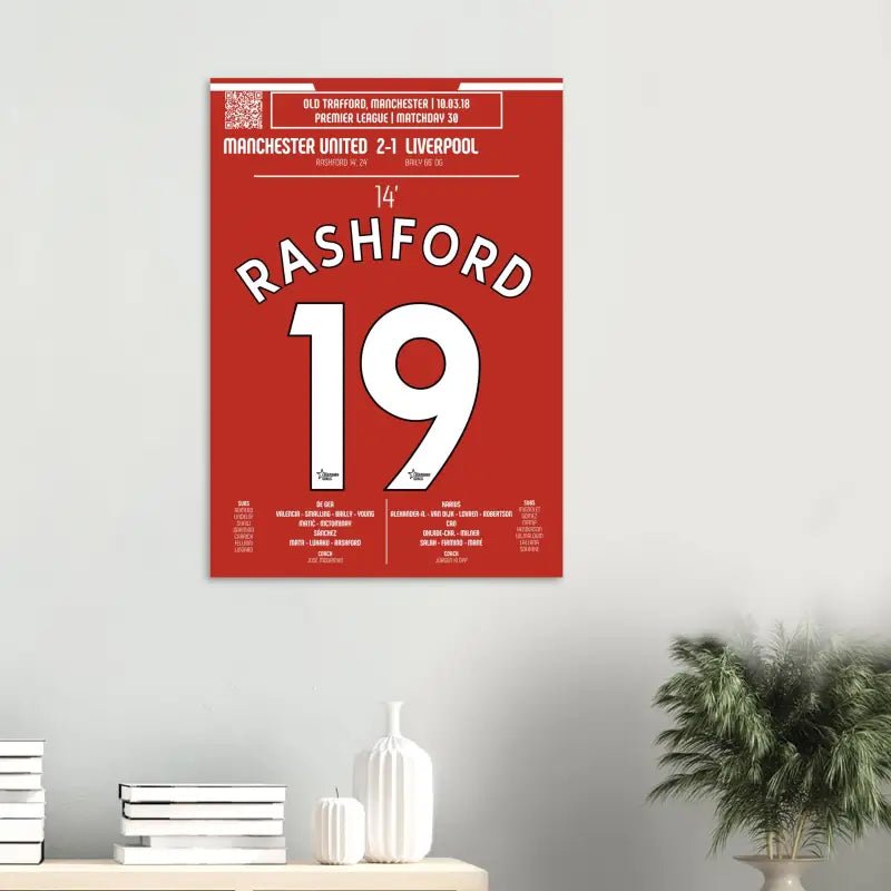 Marcus Rashford 2018 : But Iconique contre Liverpool - Legendary Goals