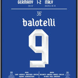 Mario Balotelli : But emblématique contre l'Allemagne – Italie Euro 2012 - Legendary Goals