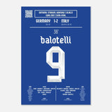 Mario Balotelli : But emblématique contre l'Allemagne – Italie Euro 2012 - Legendary Goals
