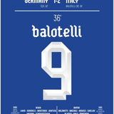 Mario Balotelli : But emblématique contre l'Allemagne – Italie Euro 2012 - Legendary Goals