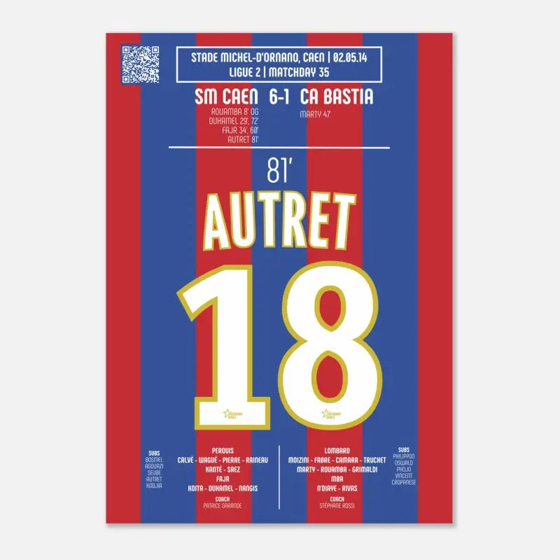 Mathias Autret 2014 : But Mémorable contre le CA Bastia - Legendary Goals