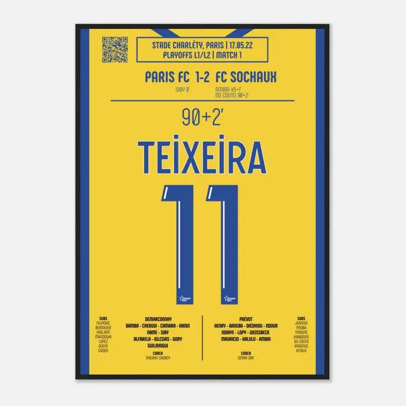 Maxime Do Couto : But Décisif contre le Paris FC – Barrages Ligue 1, 2022 - Legendary Goals