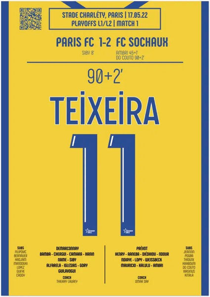 Maxime Do Couto : But Décisif contre le Paris FC – Barrages Ligue 1, 2022 - Legendary Goals