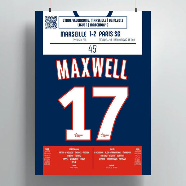 Maxwell 2013 – Le but qui a fait taire le Vélodrome - Legendary Goals