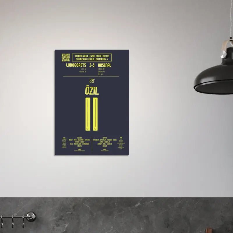 Mesut Özil : But emblématique contre Ludogorets – Arsenal 2016 - Legendary Goals