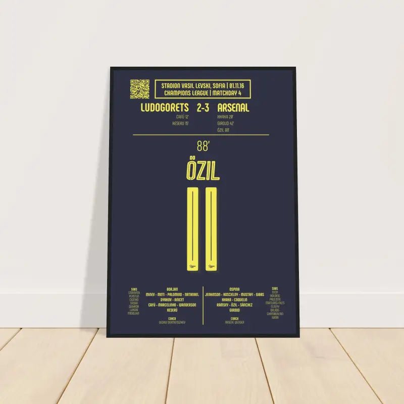 Mesut Özil : But emblématique contre Ludogorets – Arsenal 2016 - Legendary Goals