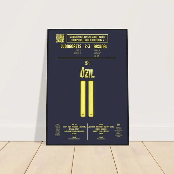 Mesut Özil : But emblématique contre Ludogorets – Arsenal 2016 - Legendary Goals