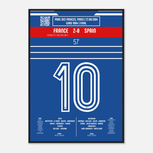 Michel Platini 1984 : Le But Qui Ouvre la Voie au Sacre - Legendary Goals