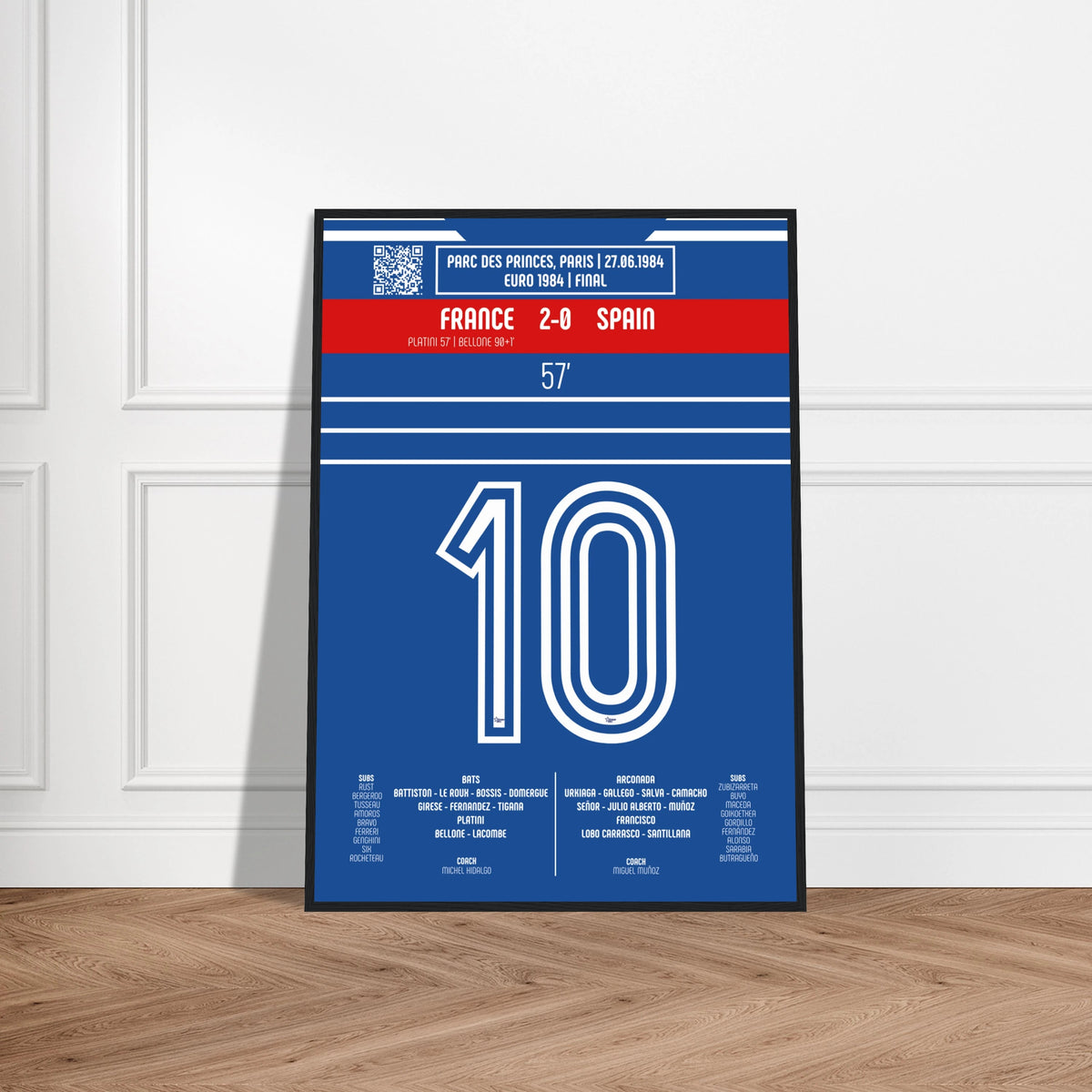 Michel Platini 1984 : Le But Qui Ouvre la Voie au Sacre - Legendary Goals