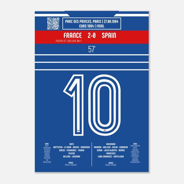 Michel Platini 1984 : Le But Qui Ouvre la Voie au Sacre - Legendary Goals