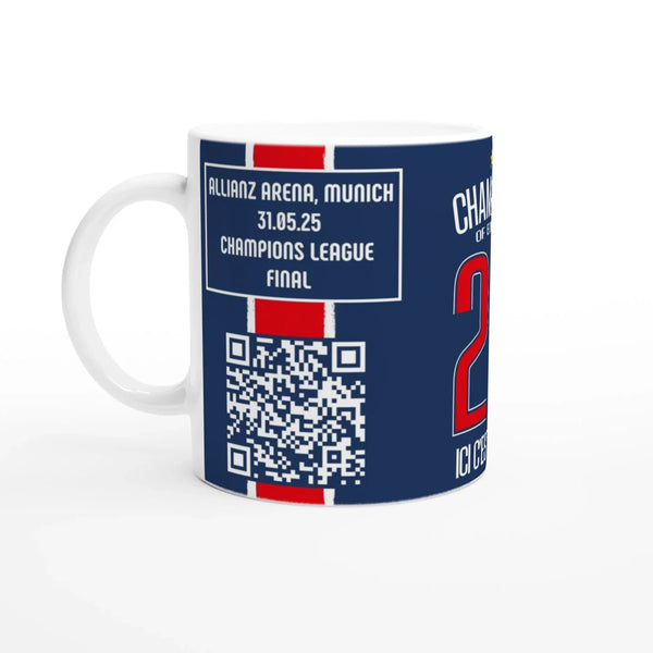 Mug Spécial PSG – Champions d’Europe 2025 - Legendary Goals