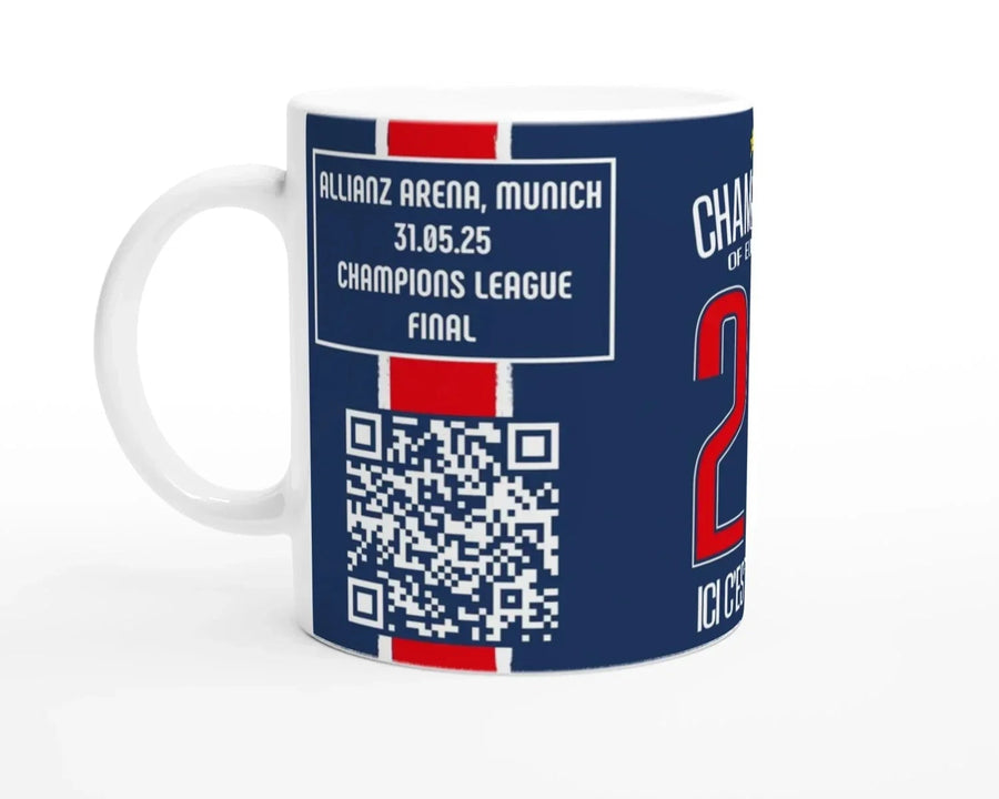 Mug Spécial PSG – Champions d’Europe 2025 - Legendary Goals