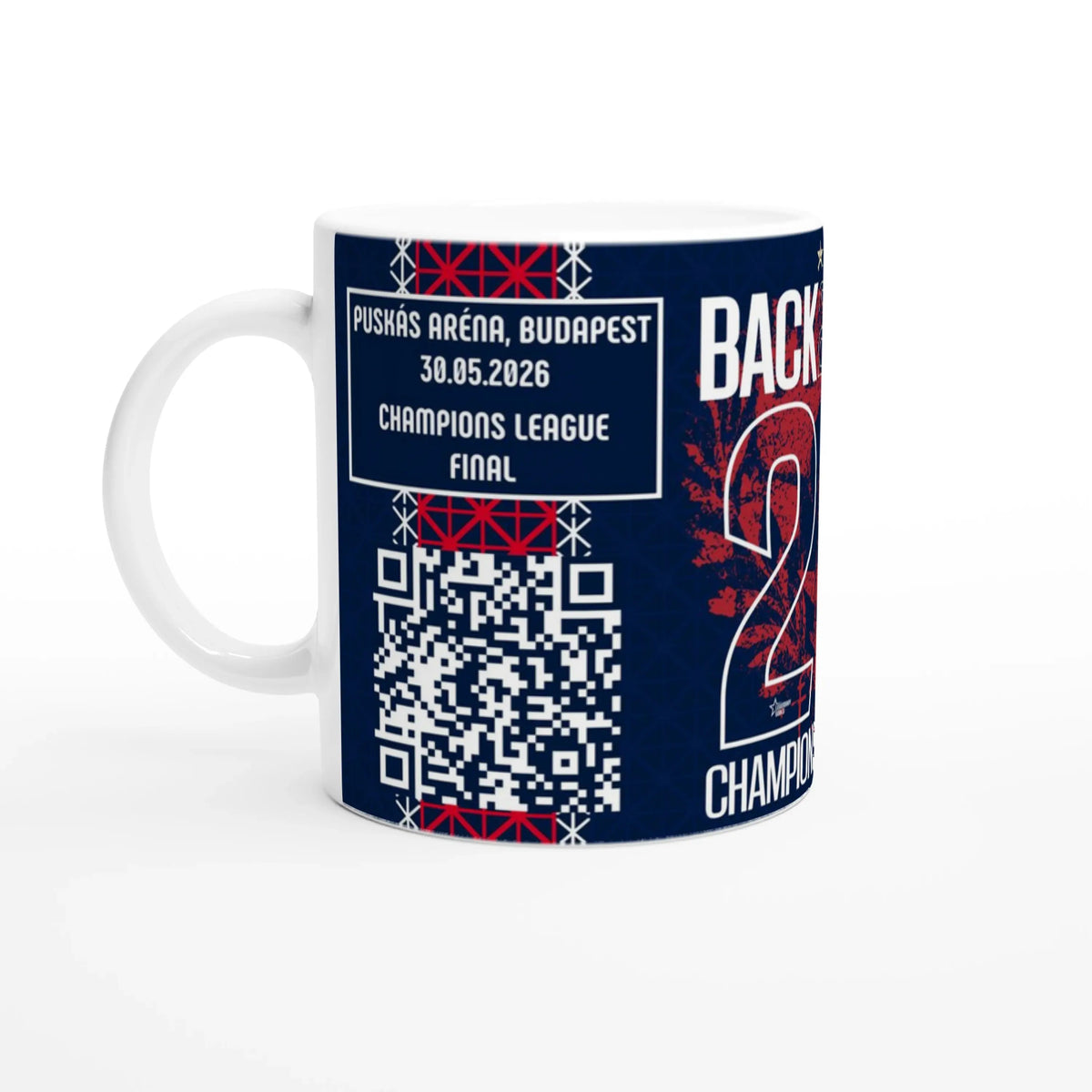 Mug Spécial PSG – Champions d’Europe 2026 - Legendary Goals