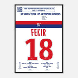 Nabil Fekir 2017 : But et Célébration Iconiques contre l’ASSE - Legendary Goals