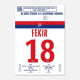 Nabil Fekir 2017 : But et Célébration Iconiques contre l’ASSE - Legendary Goals