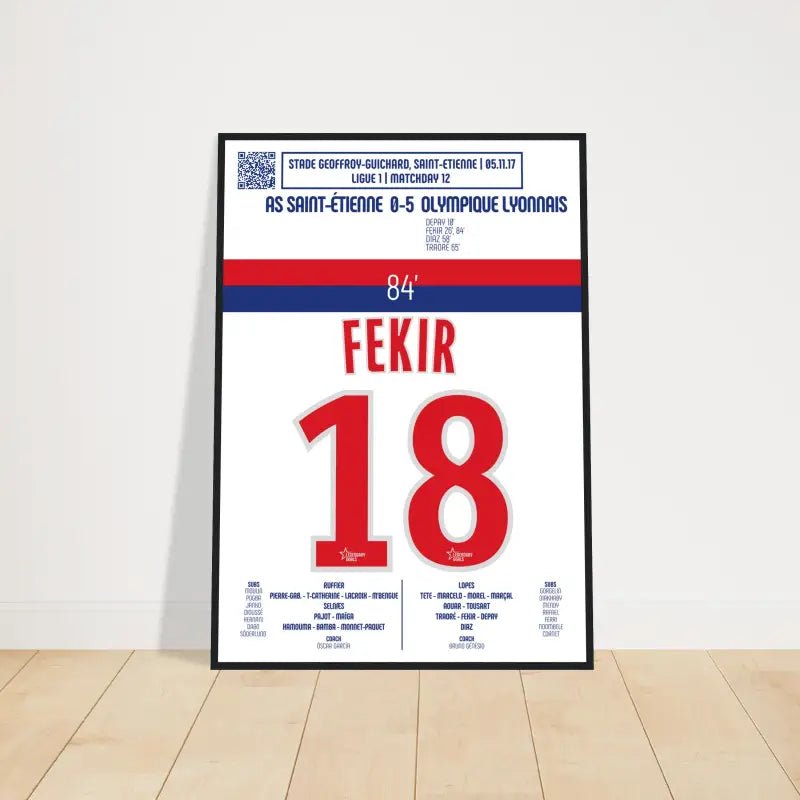 Nabil Fekir 2017 : But et Célébration Iconiques contre l’ASSE - Legendary Goals