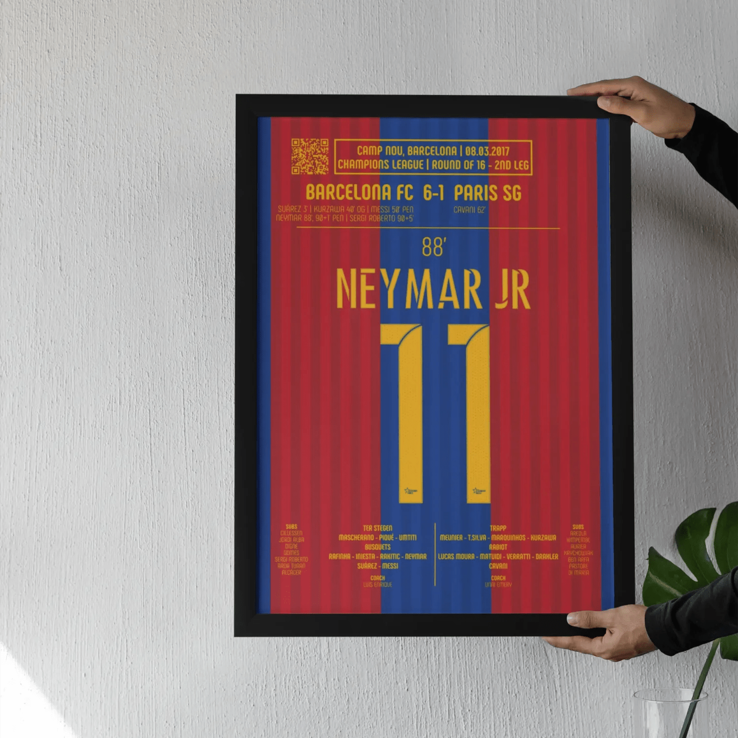 Neymar Jr 2017 : Coup franc décisif contre le Paris Saint - Germain - Legendary Goals