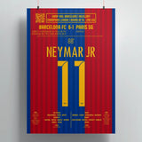 Neymar Jr 2017 : Coup franc décisif contre le Paris Saint - Germain - Legendary Goals