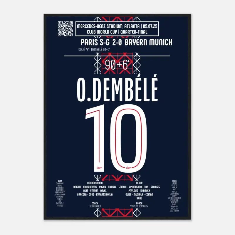 Ousmane Dembélé 2025 : Le But de la Délivrance - Legendary Goals