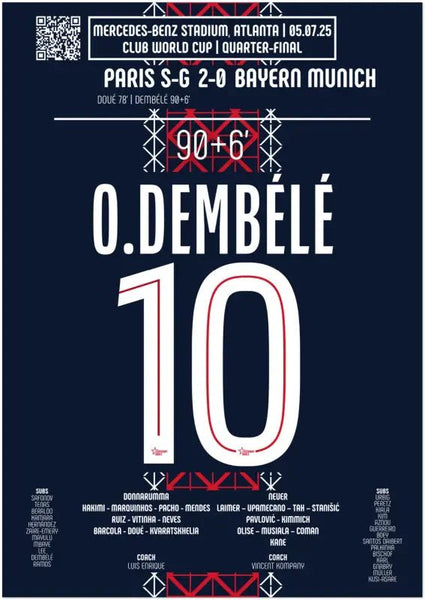 Ousmane Dembélé 2025 : Le But de la Délivrance - Legendary Goals