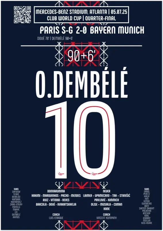 Ousmane Dembélé 2025 : Le But de la Délivrance - Legendary Goals