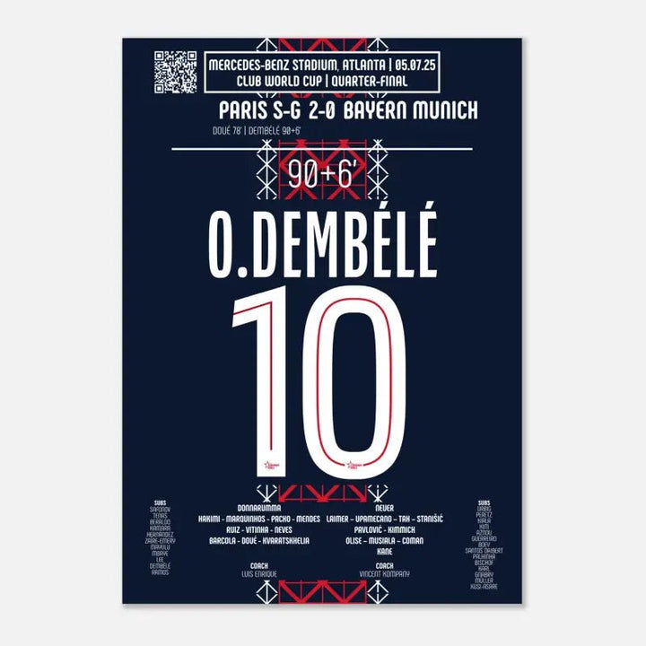 Ousmane Dembélé 2025: El gol de la expedición - Legendary Goals