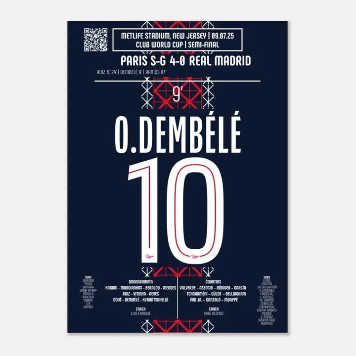 Ousmane Dembélé 2025: El Segundo gol - Legendary Goals